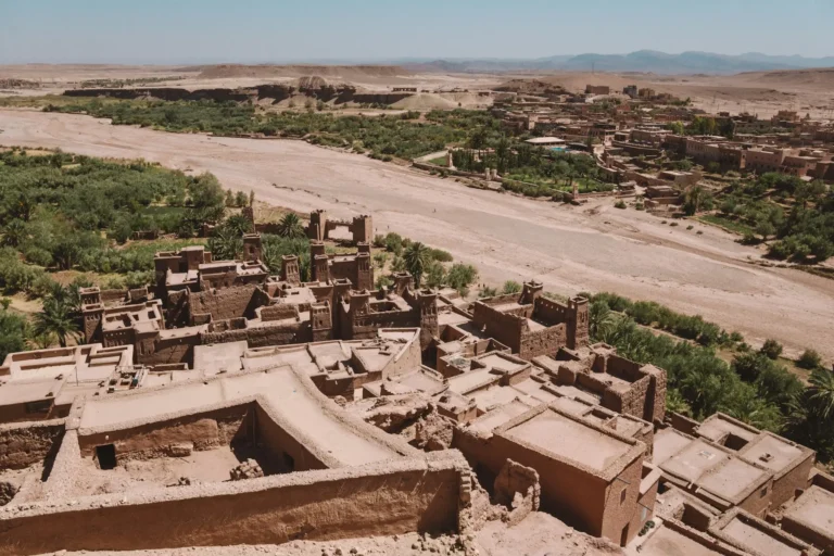 The earthen ksar of Ait Benhaddou